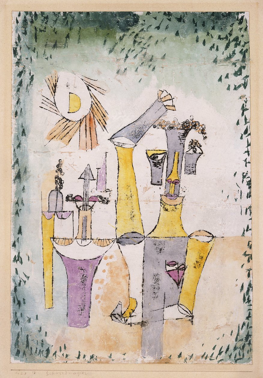 Zwarte magie door Paul Klee