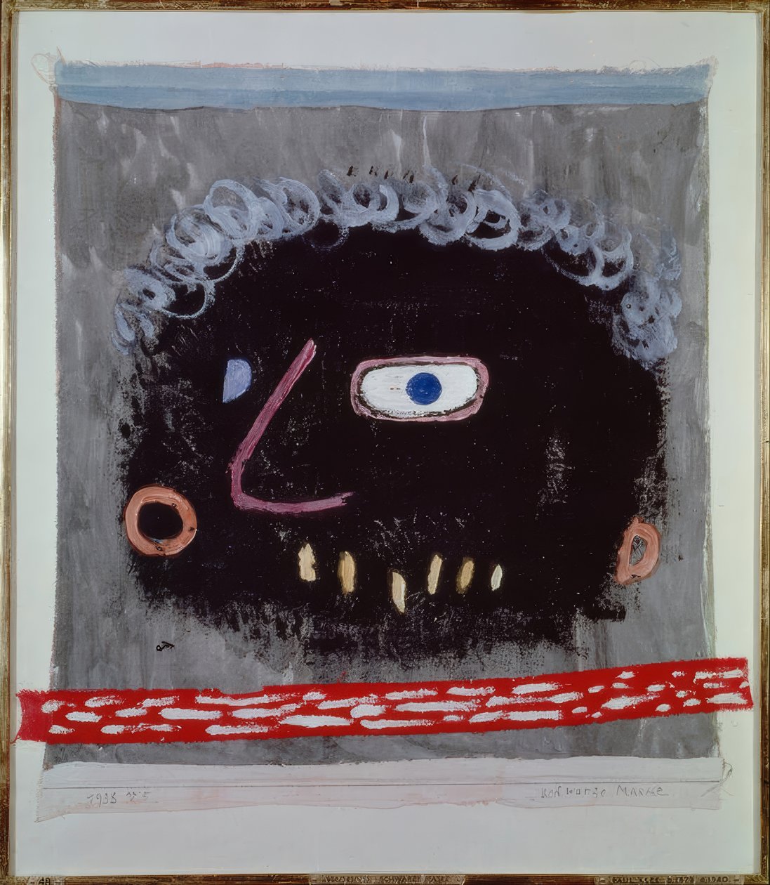 Zwart masker door Paul Klee