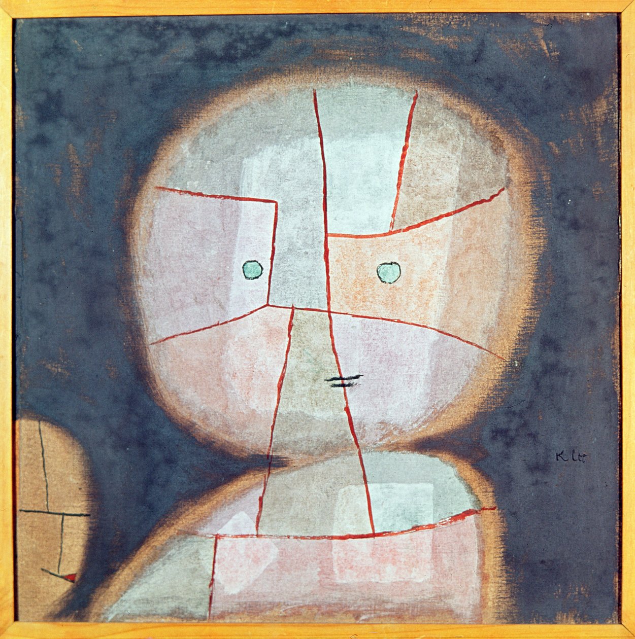 Buste van een Kind door Paul Klee