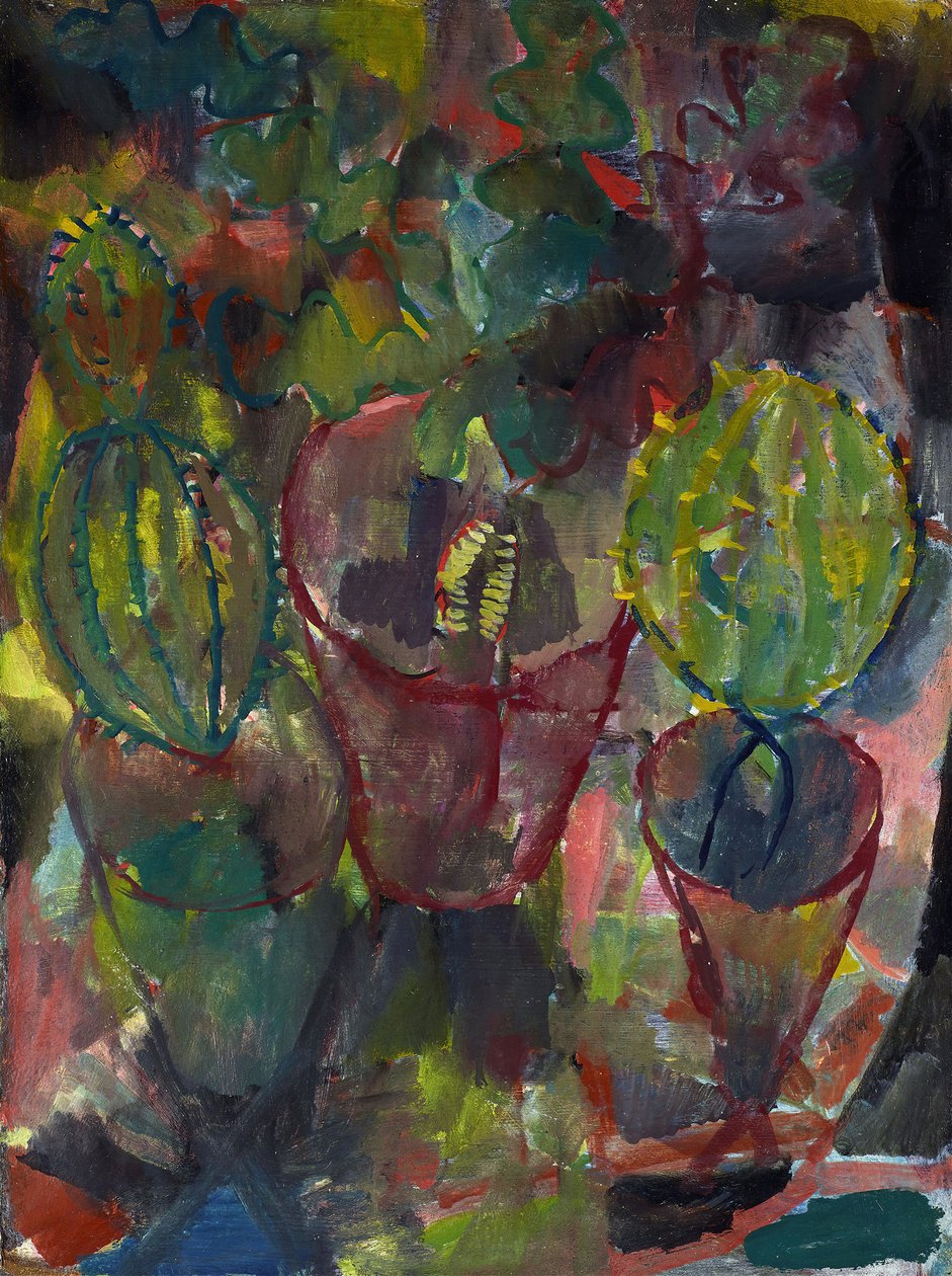 Cactussen, 1912 door Paul Klee