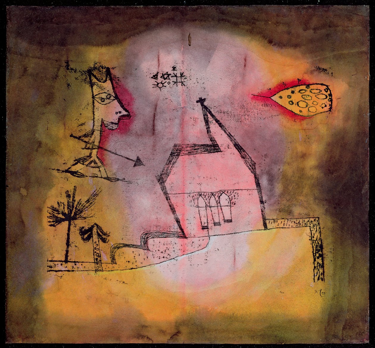 Bevende Kapel door Paul Klee