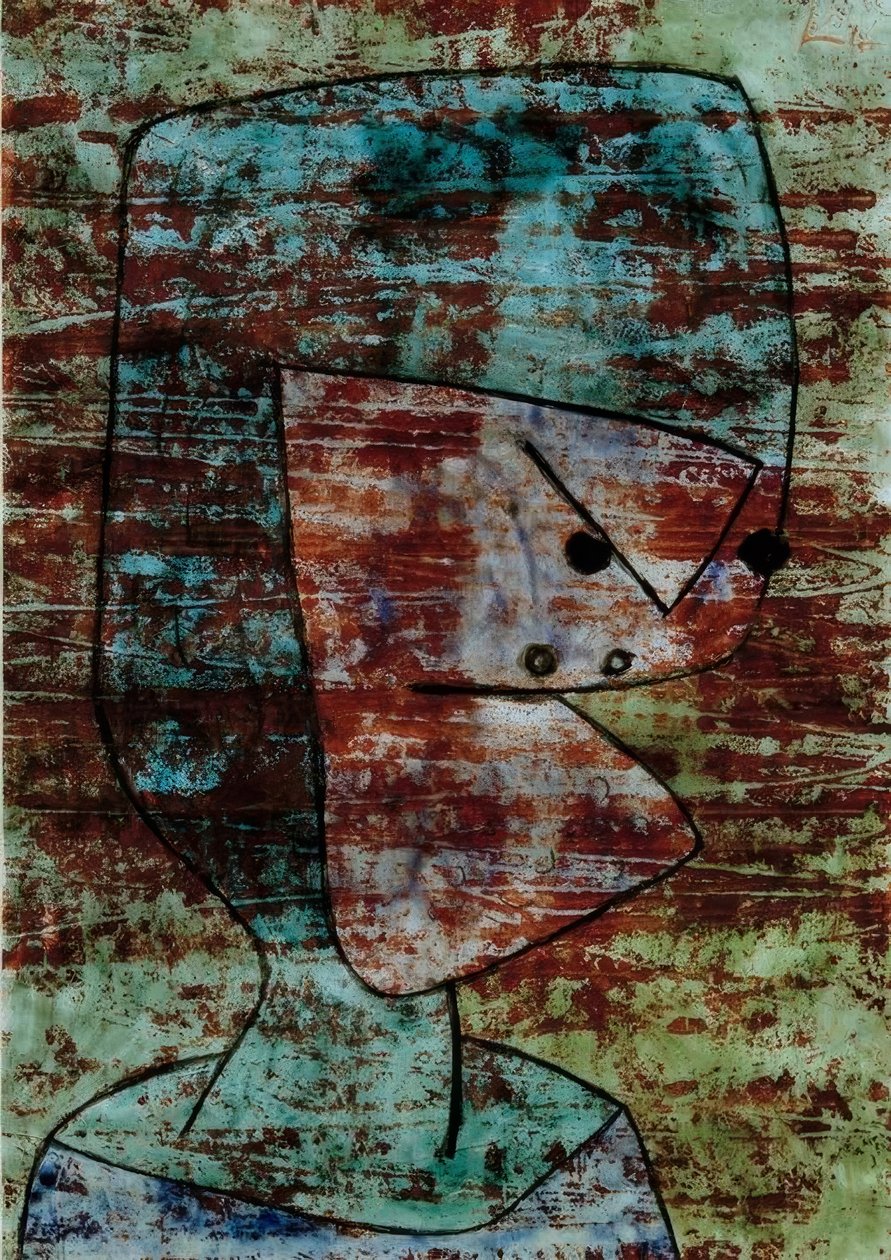 Charon door Paul Klee