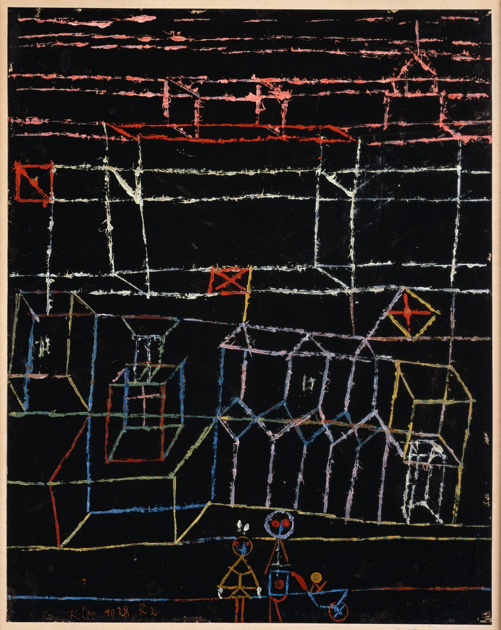 Kinderen van de Stad door Paul Klee