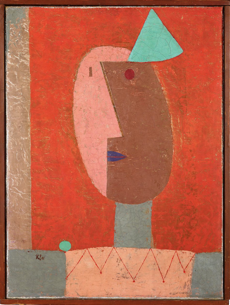 Clown door Paul Klee