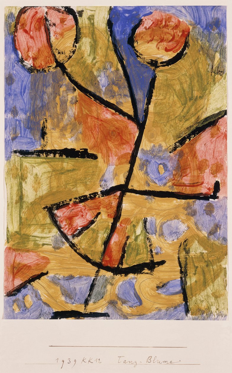 Dans-Bloem door Paul Klee
