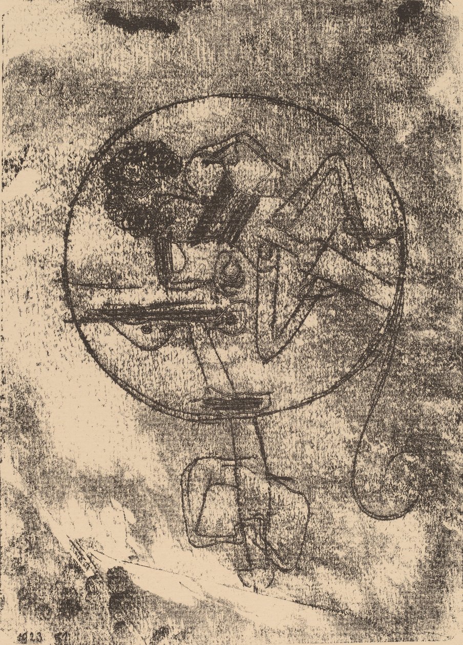 Der Verliebte door Paul Klee