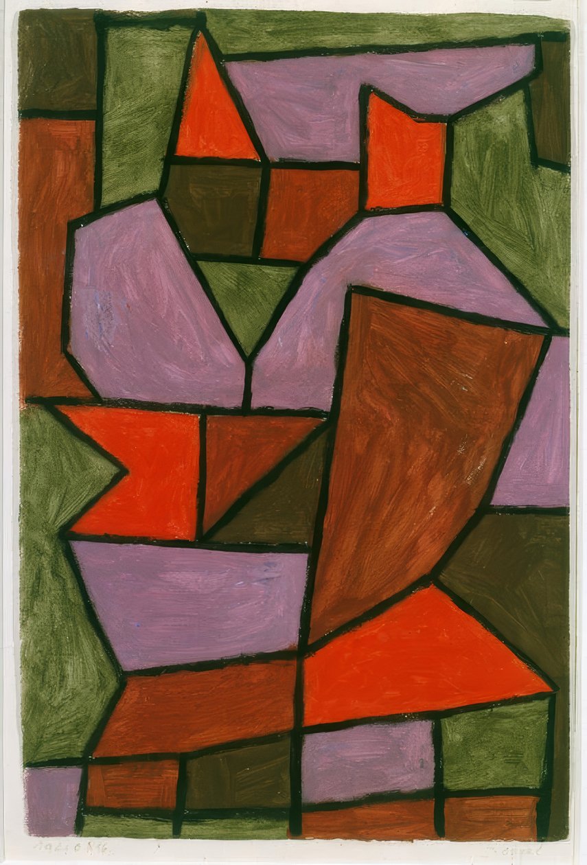 Dubbel door Paul Klee