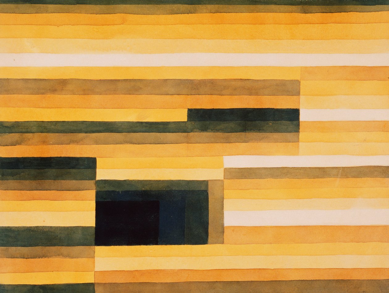 Rotskamer door Paul Klee