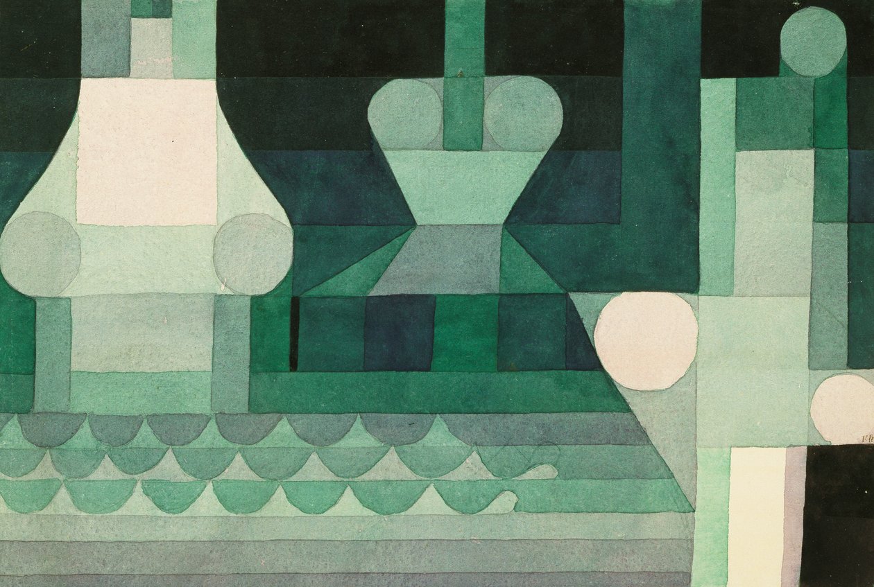 Sluisdeuren door Paul Klee