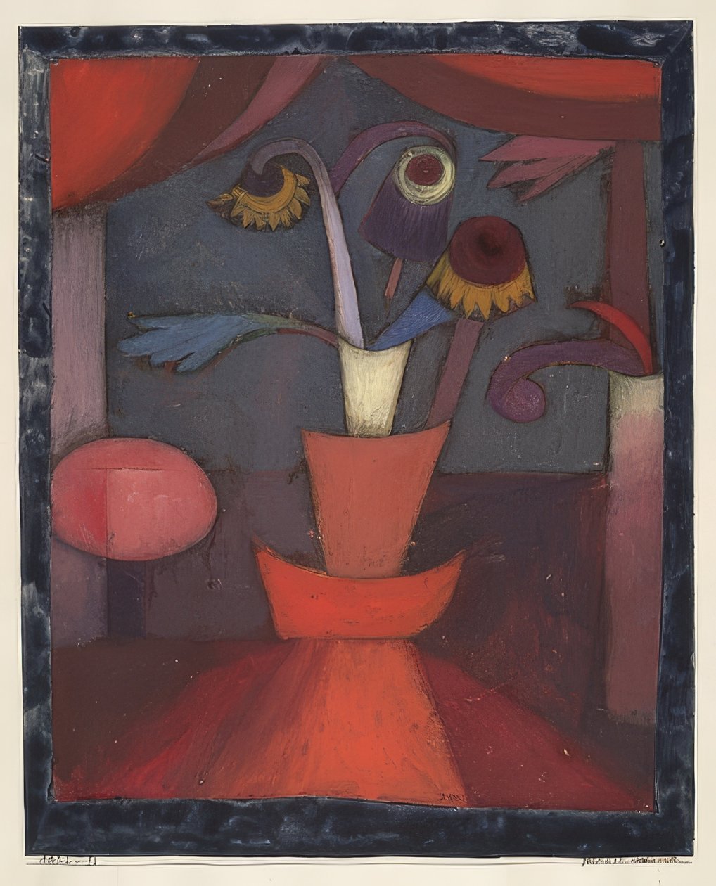 Herfstbloem door Paul Klee