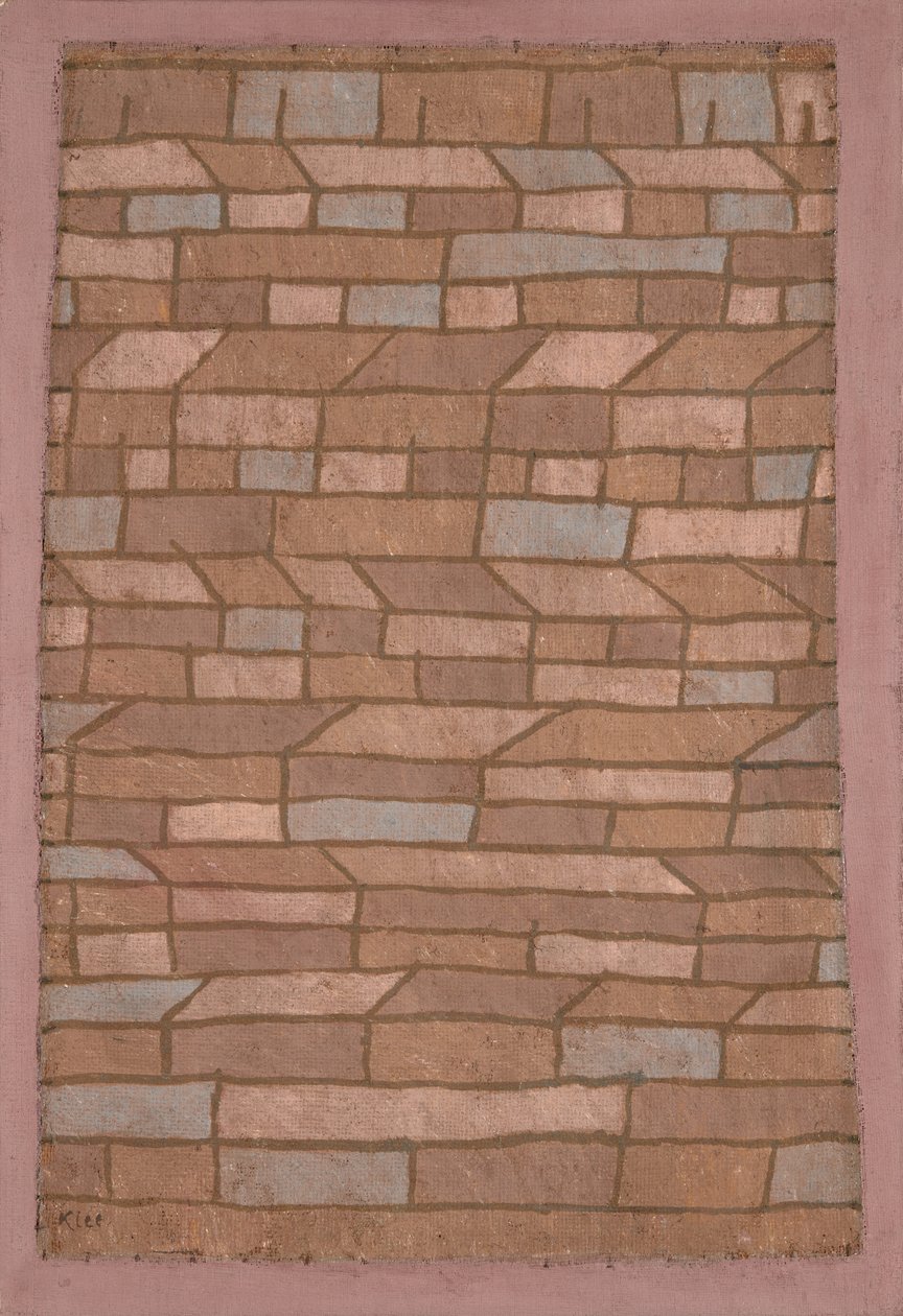 Hutment, 1932 door Paul Klee