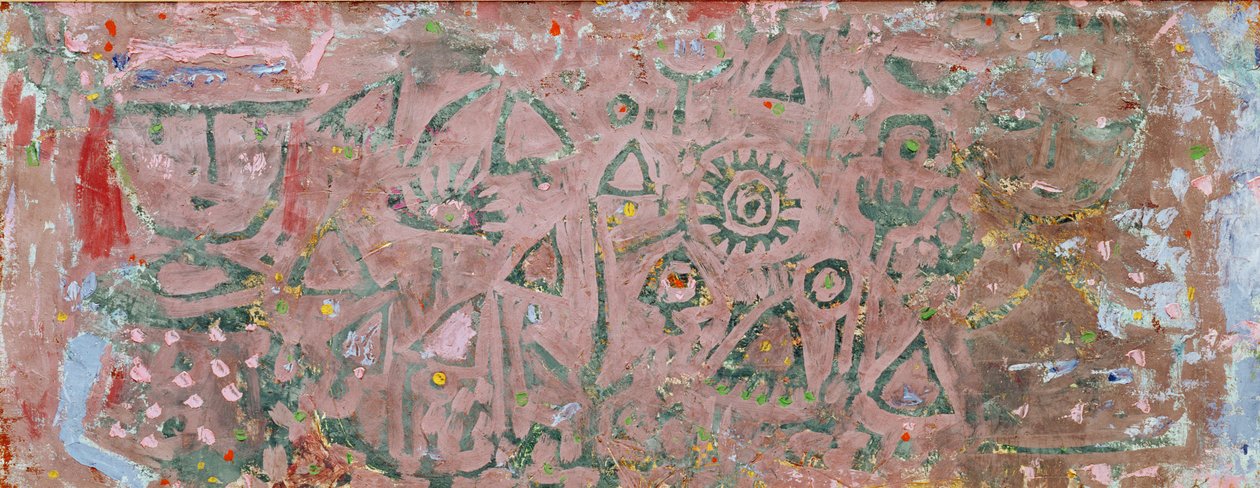 In de bloementuin door Paul Klee
