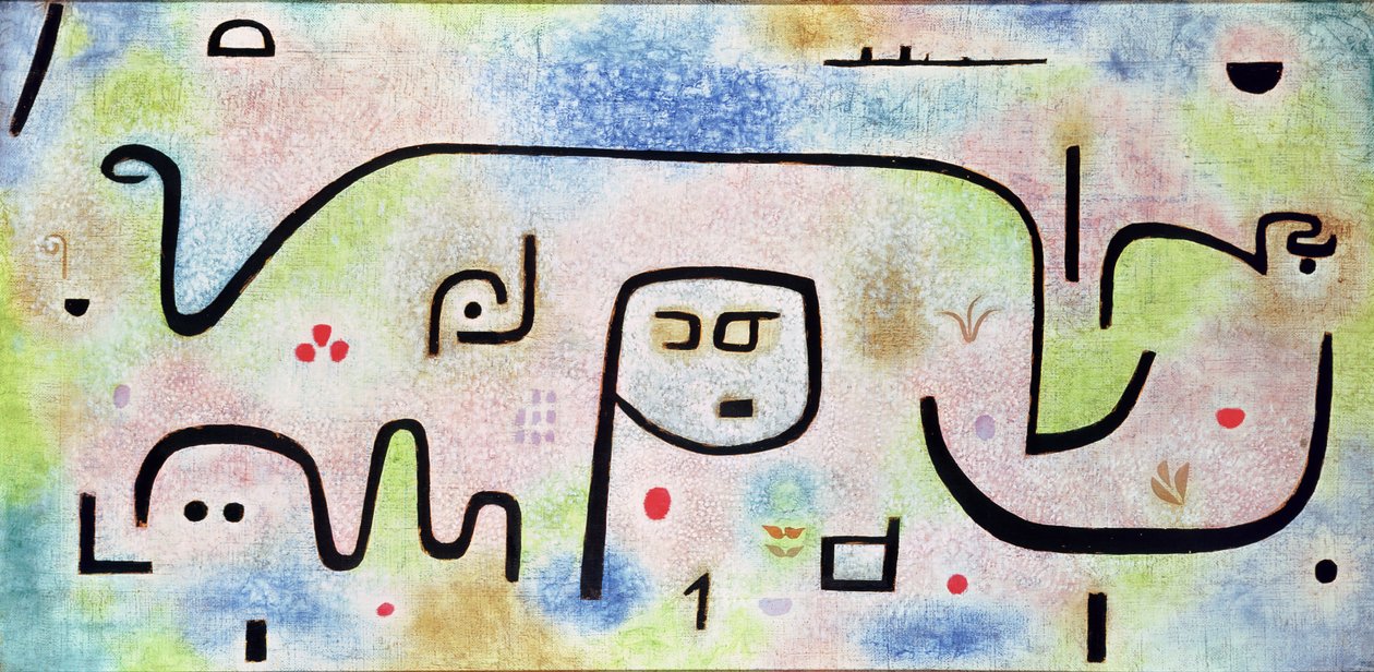 Insula Dulcamara door Paul Klee