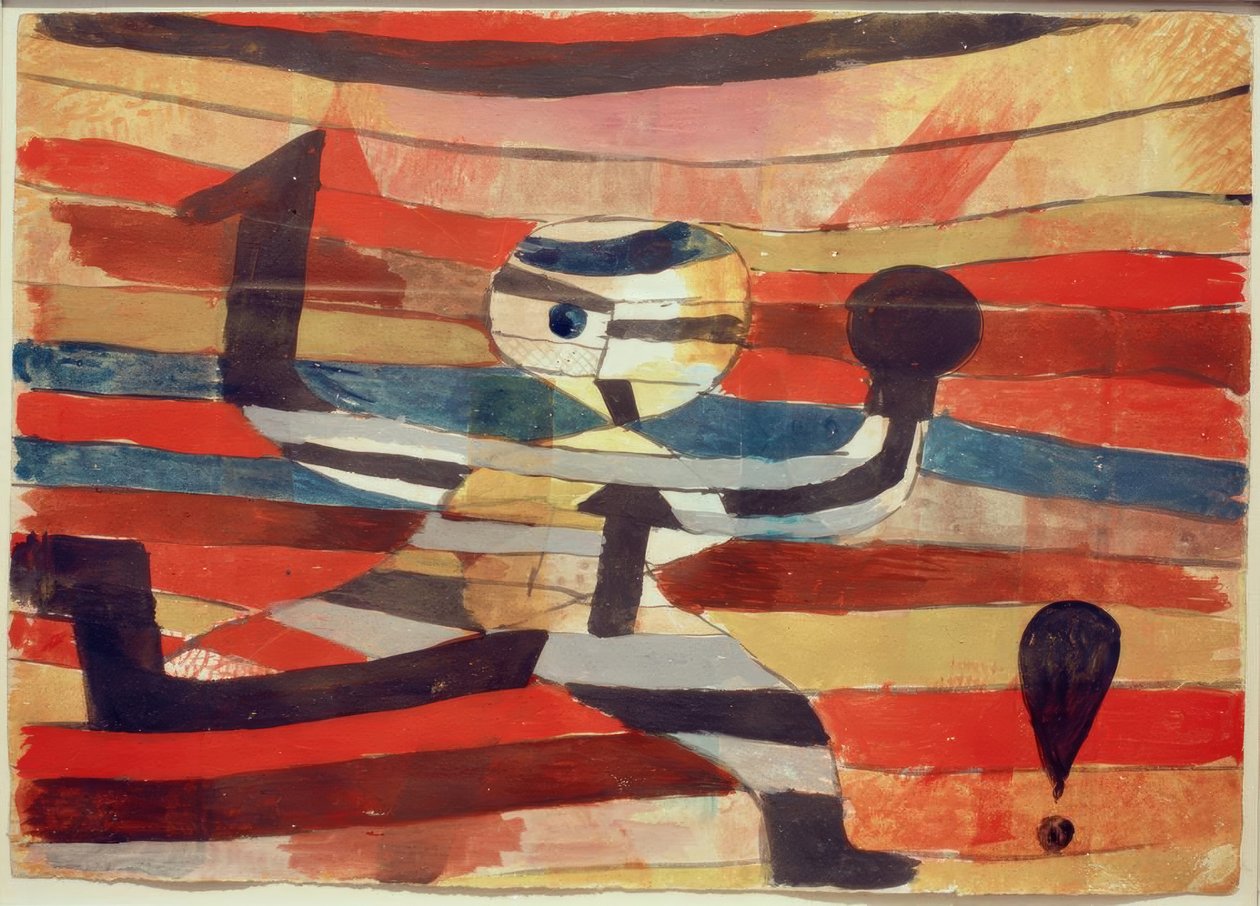 Loper door Paul Klee