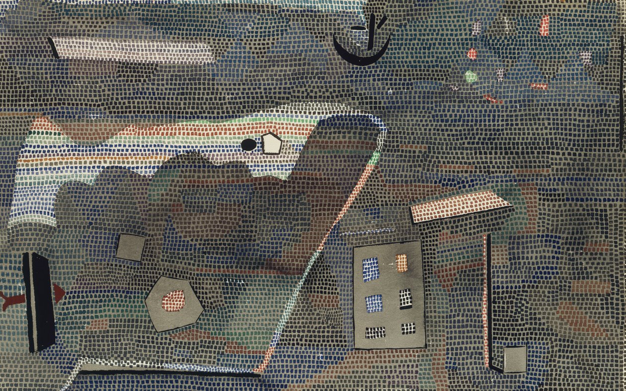 Landschap door Paul Klee