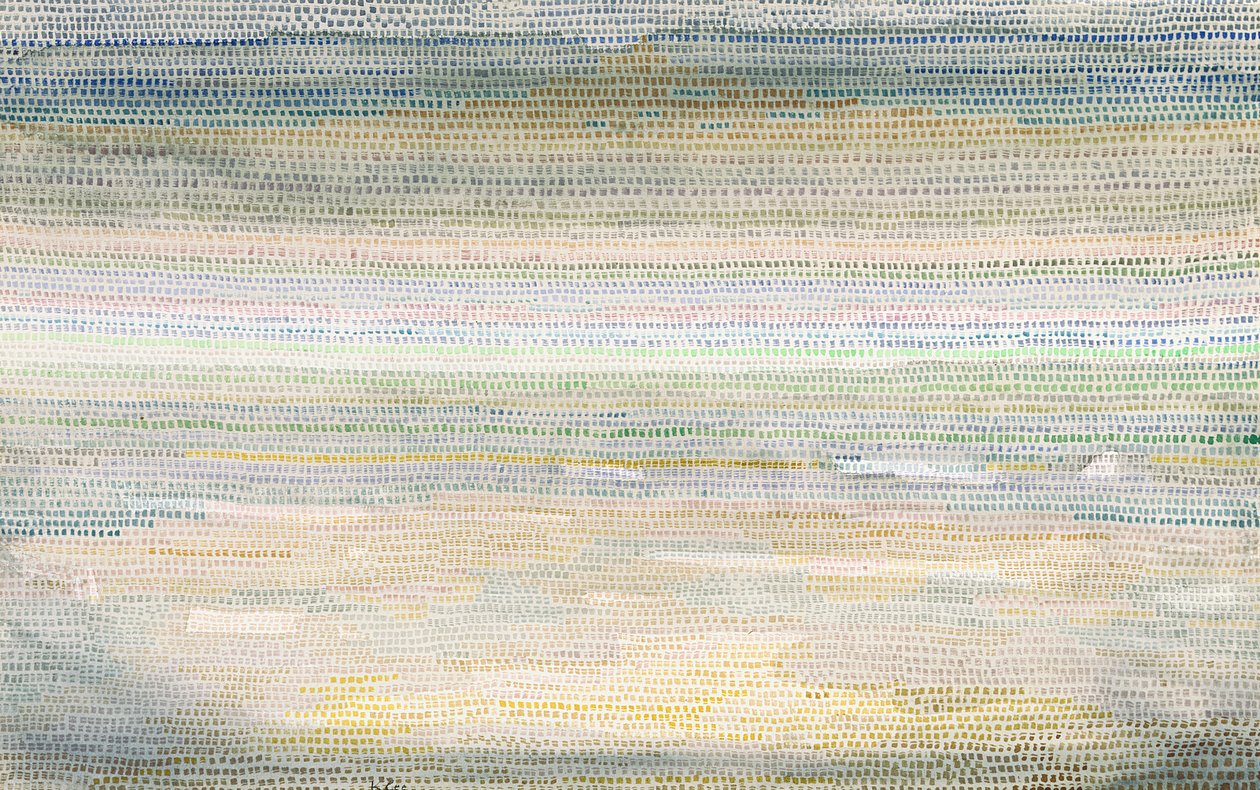 Laaglanden door Paul Klee