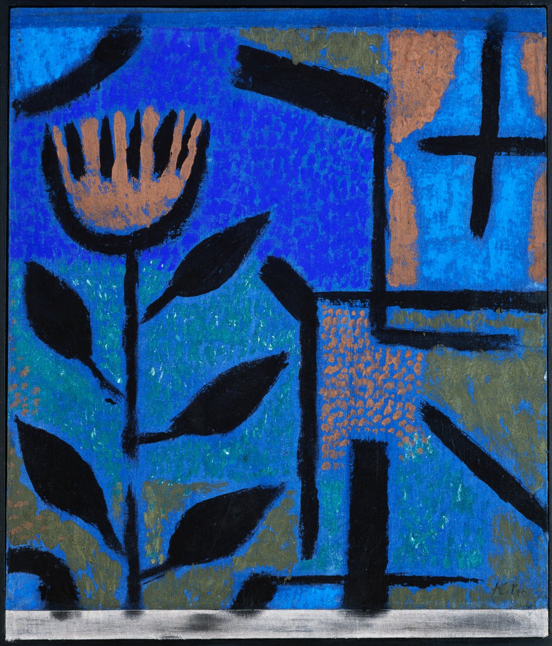 Nachtbloem door Paul Klee