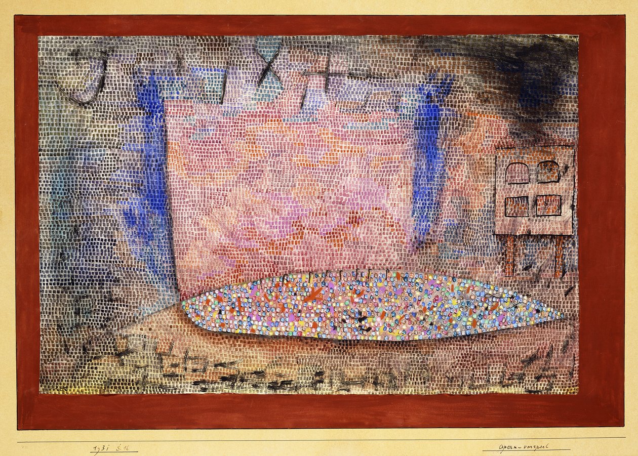 Opera Audities door Paul Klee