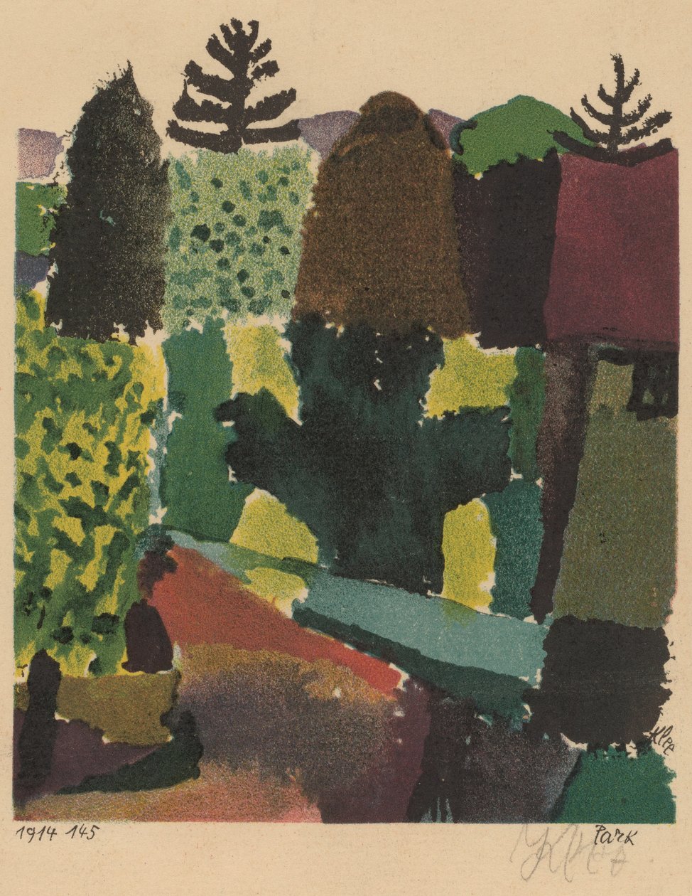 Park door Paul Klee