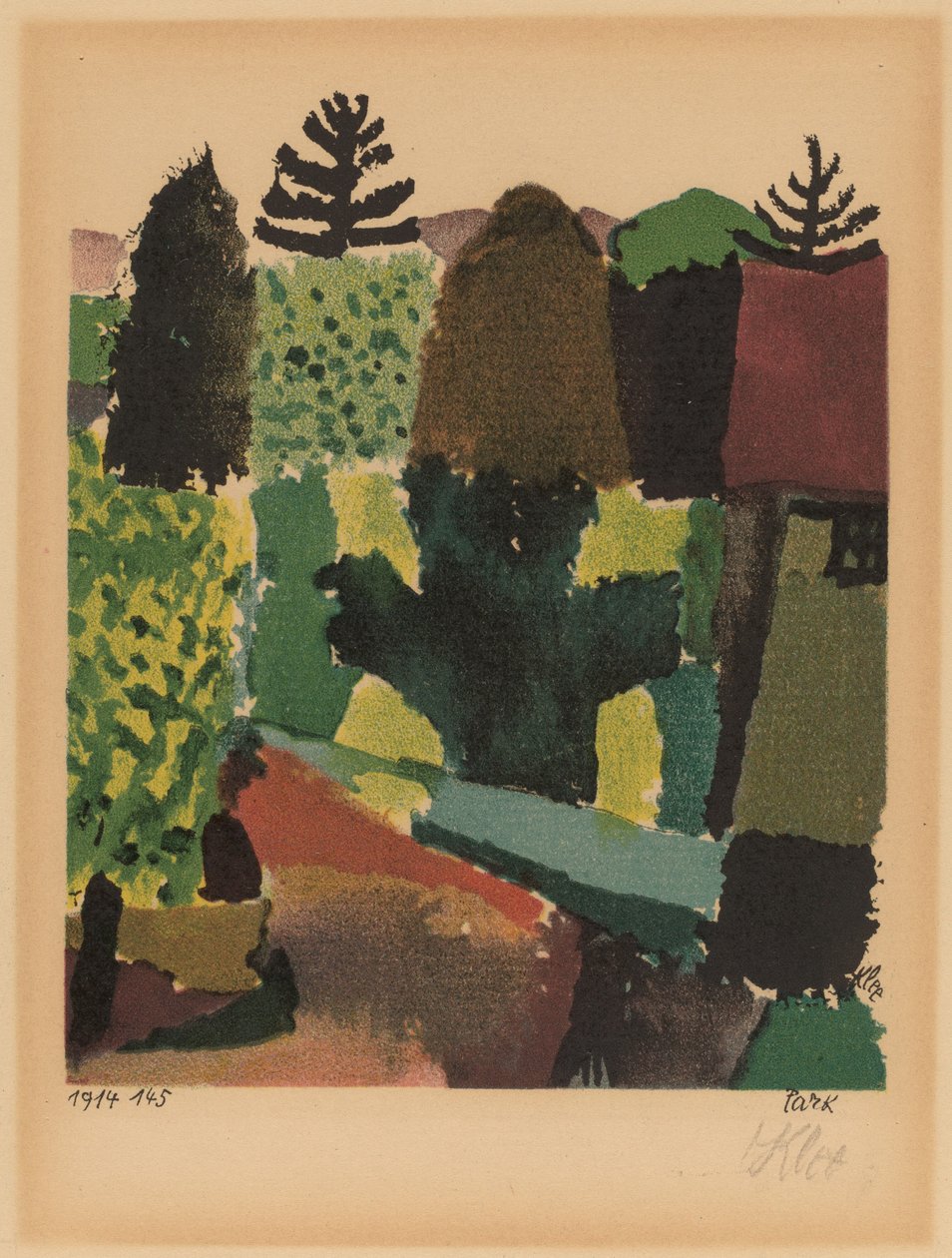 Park door Paul Klee
