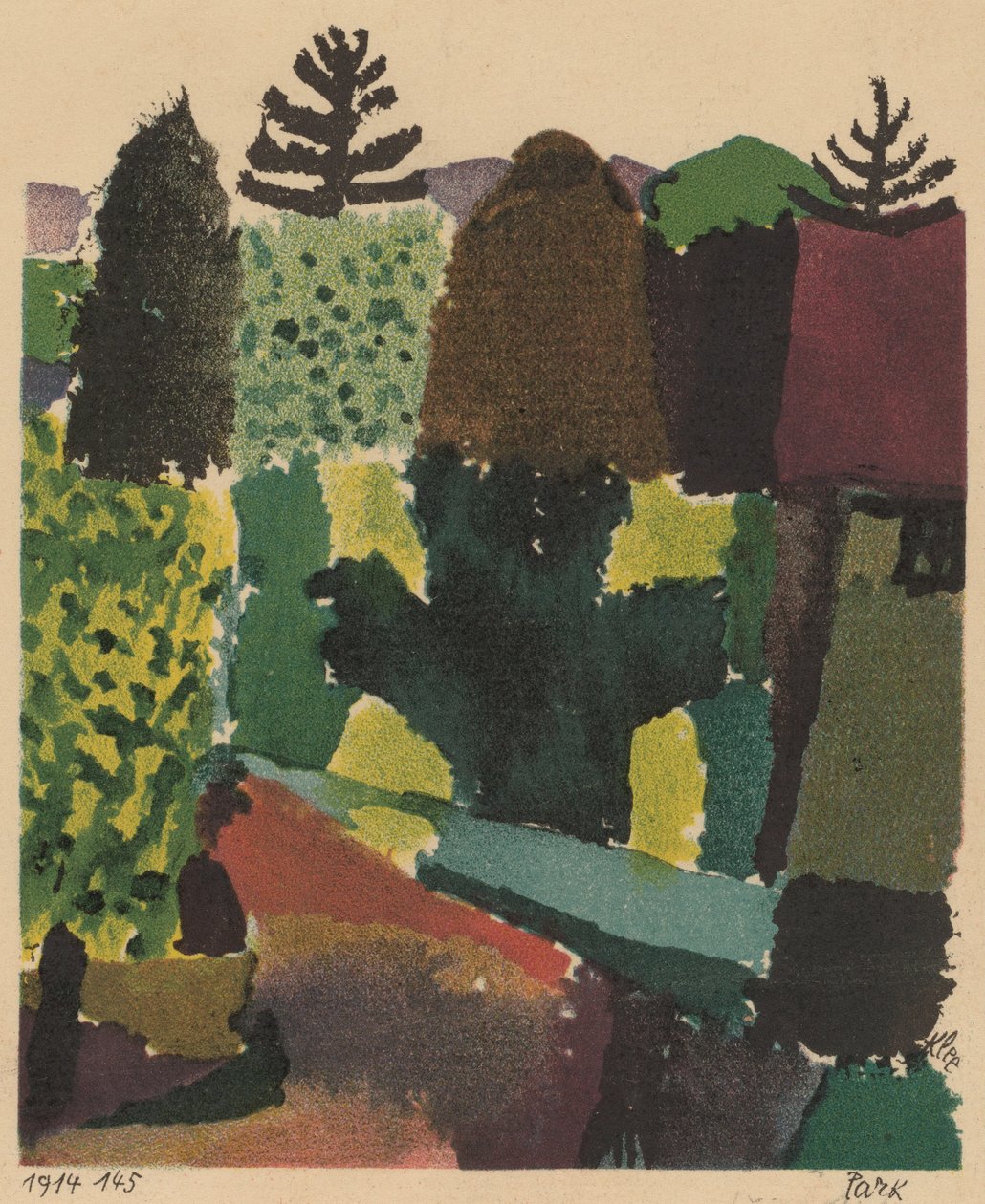 Park door Paul Klee