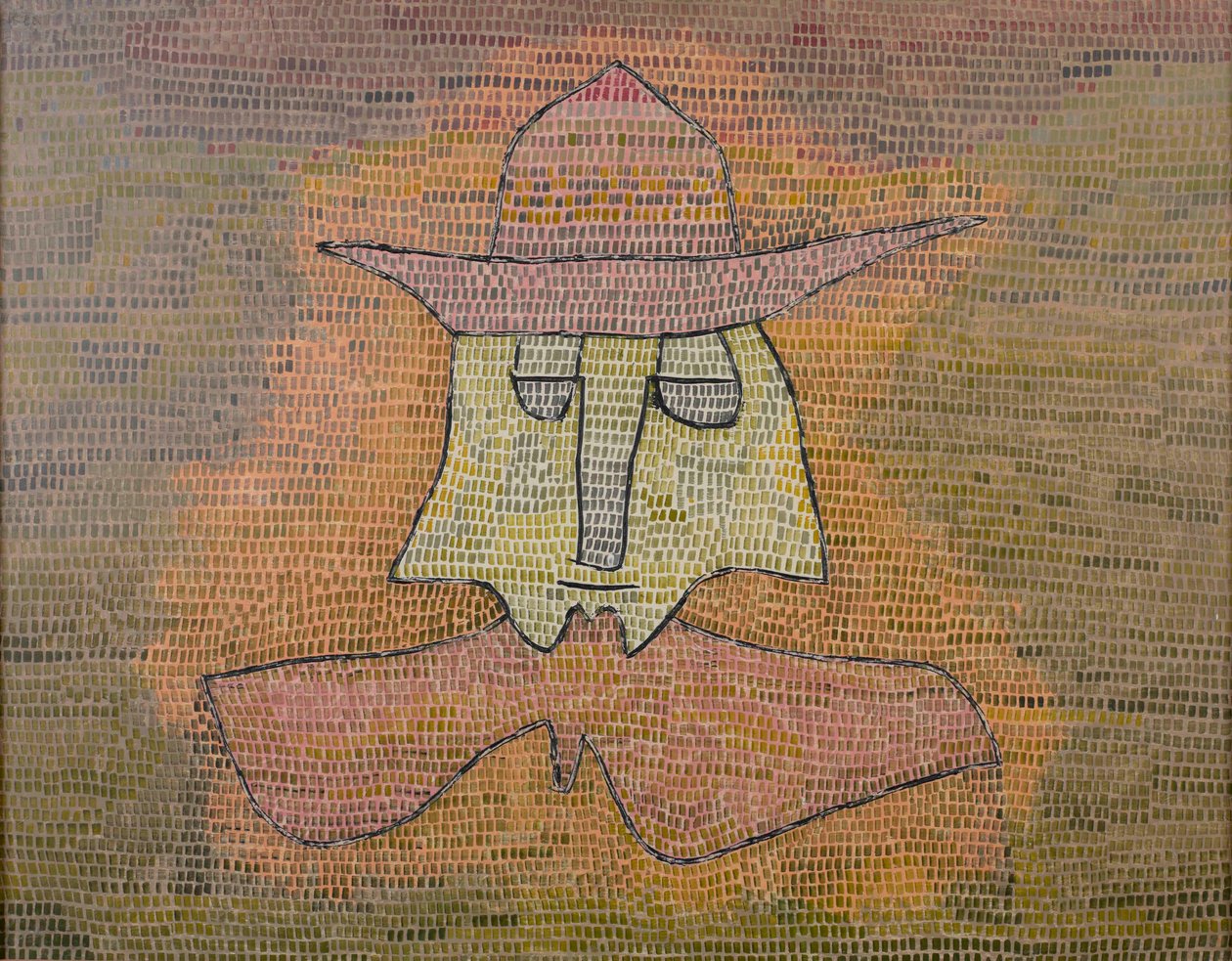 Pastoor Kohl, 1932 door Paul Klee
