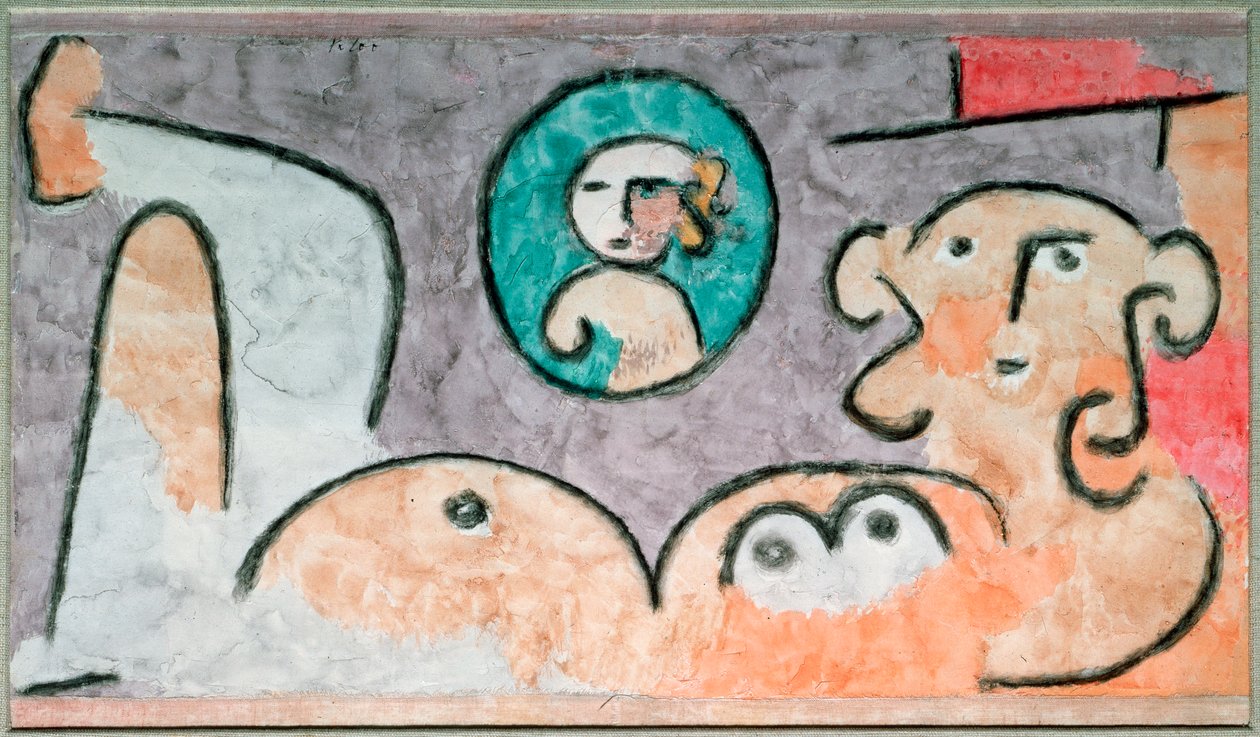 Reflecties op de nakomelingen door Paul Klee