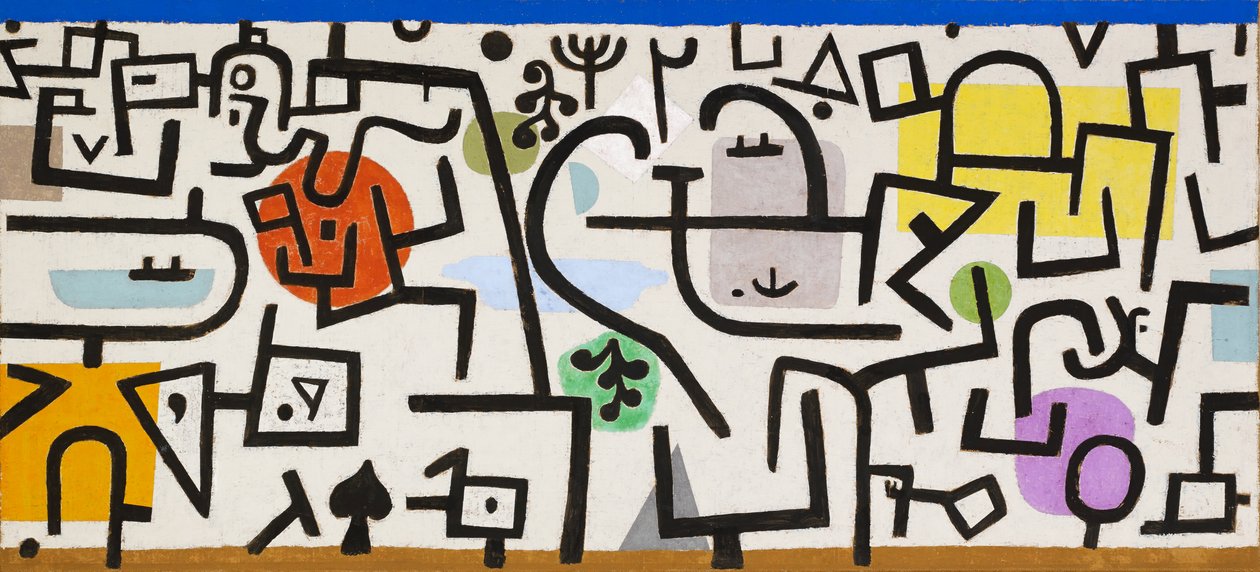 Rijke Haven (Beeld van een Reis) door Paul Klee