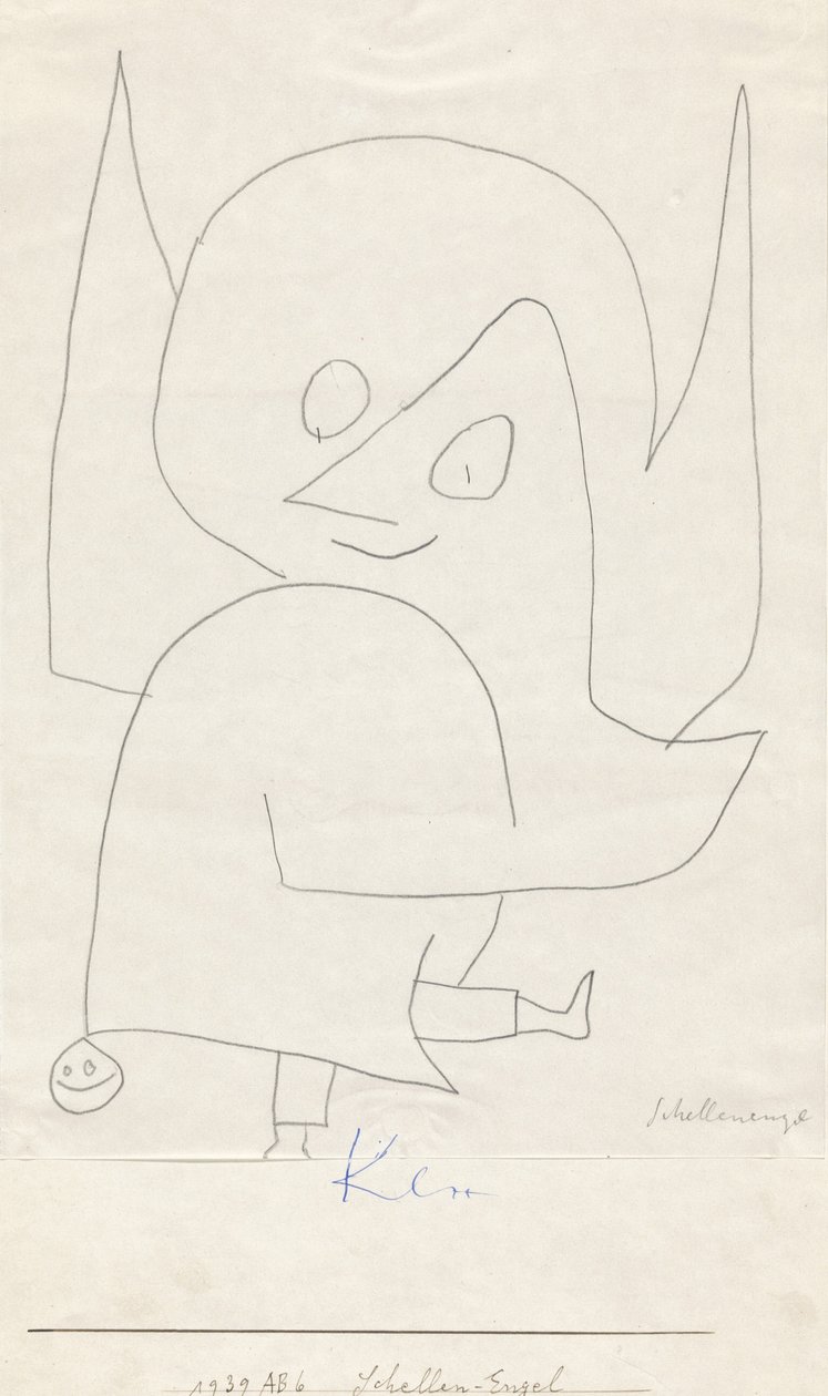 Schellen-Engel, 1939 door Paul Klee