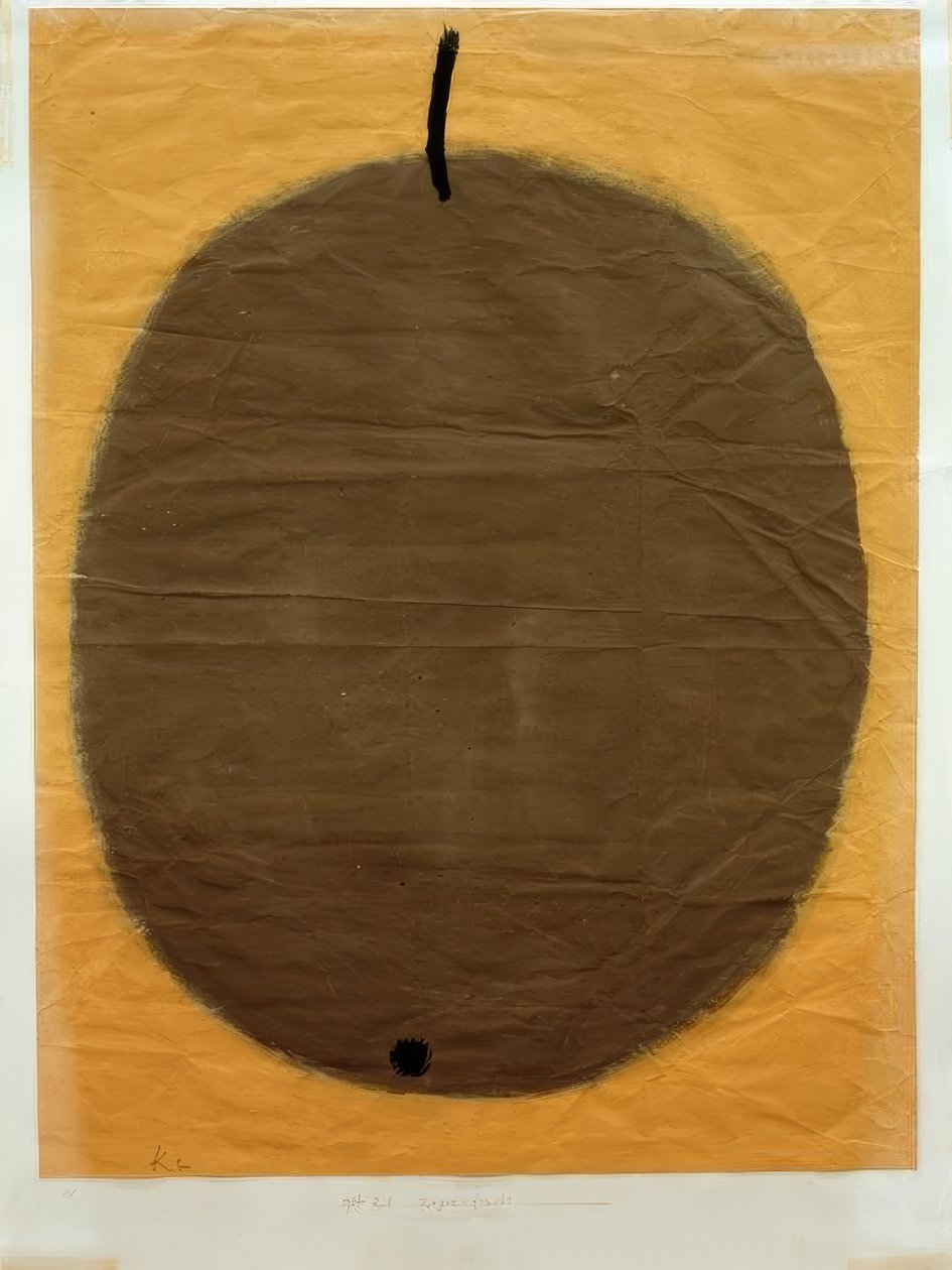 Zwarte vrucht door Paul Klee