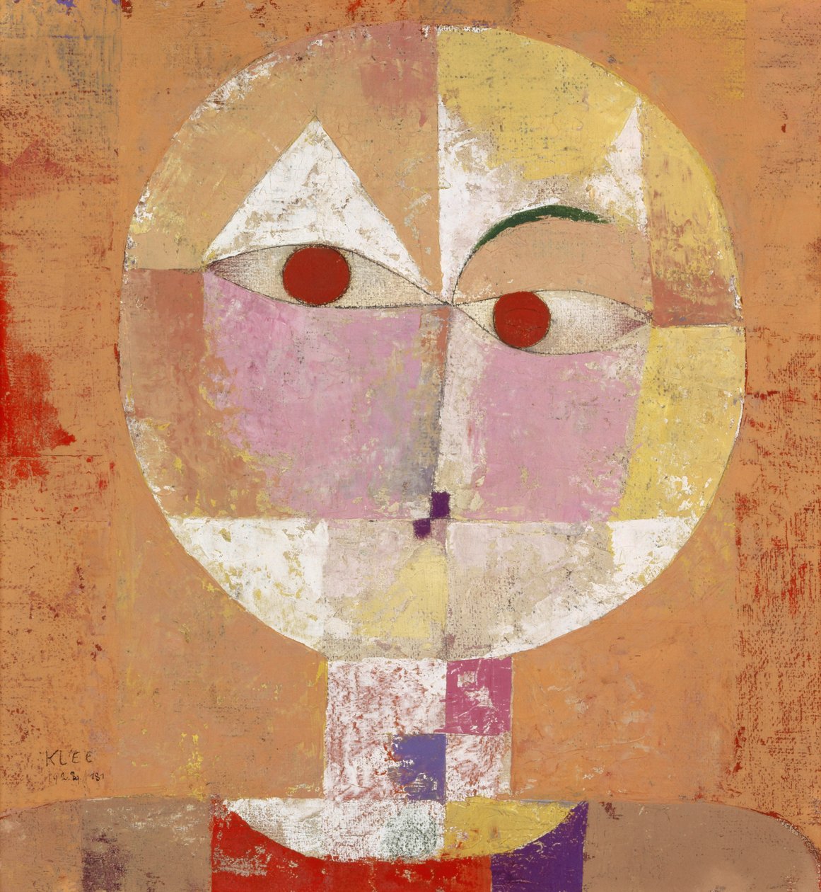 Senecio door Paul Klee