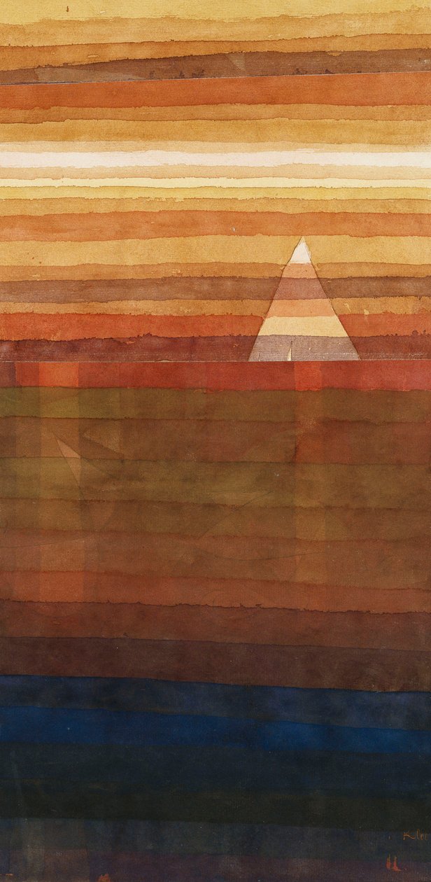 Eenzaam door Paul Klee