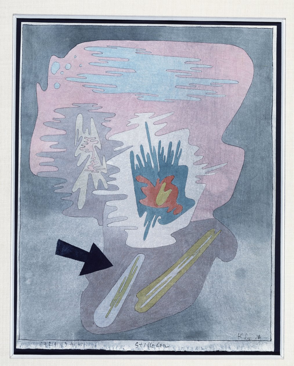 Stilleven door Paul Klee