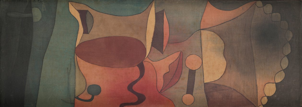 Stilleven in breedte, 1932 door Paul Klee