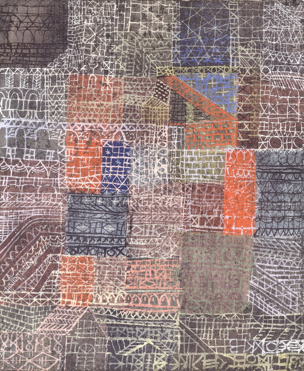 Structureel II door Paul Klee