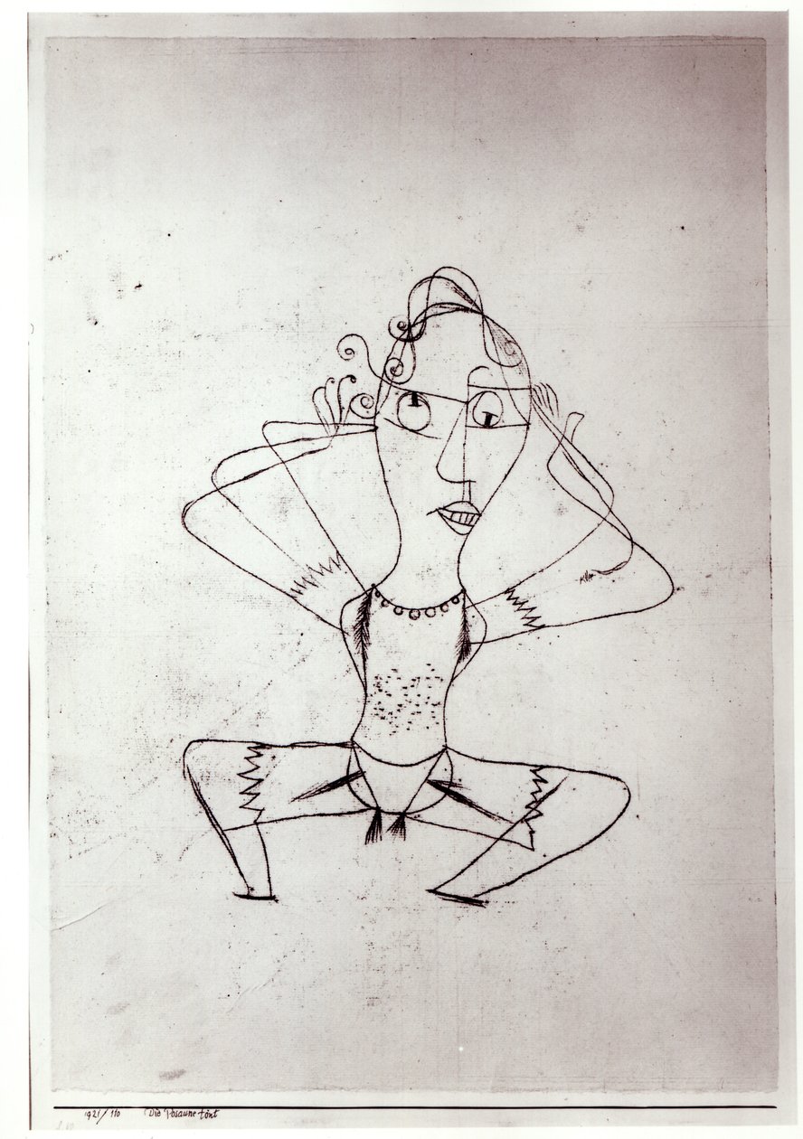 De trombone klinkt door Paul Klee