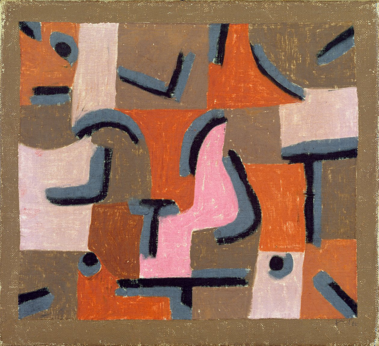 Stadscentrum door Paul Klee