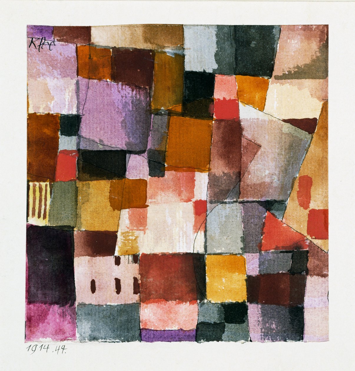 Zonder titel door Paul Klee