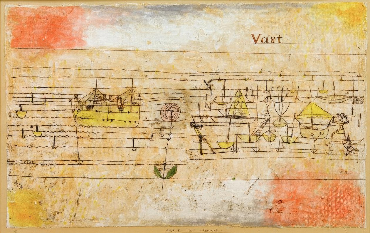 VAST (Rosenhafen) door Paul Klee