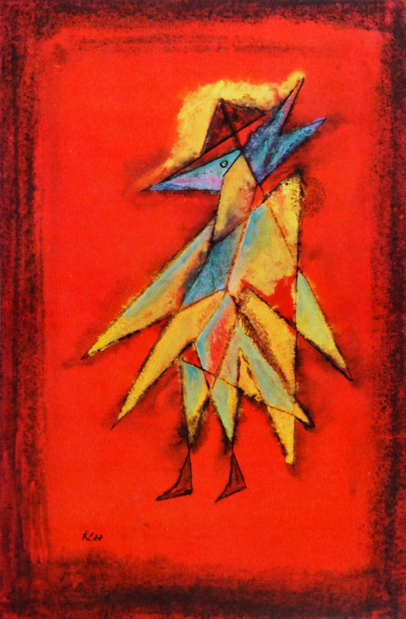 Visionaire Vogelman, c.1930 door Paul Klee