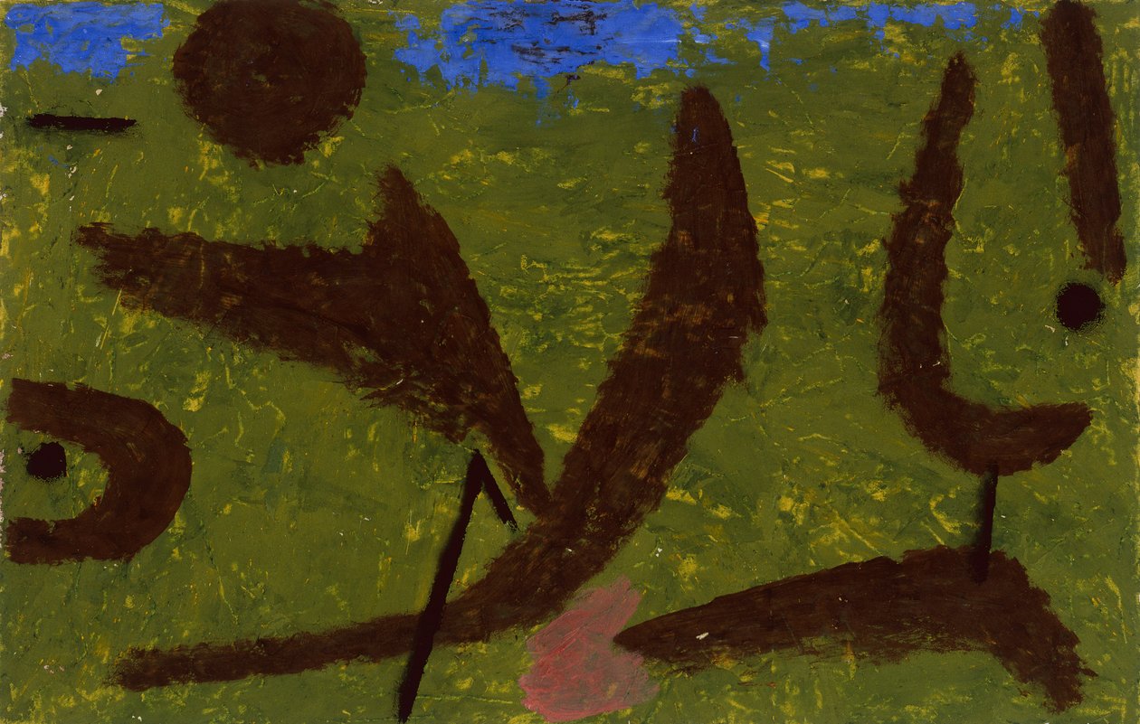Wat Gebeurde er Onderaan Chamonix door Paul Klee