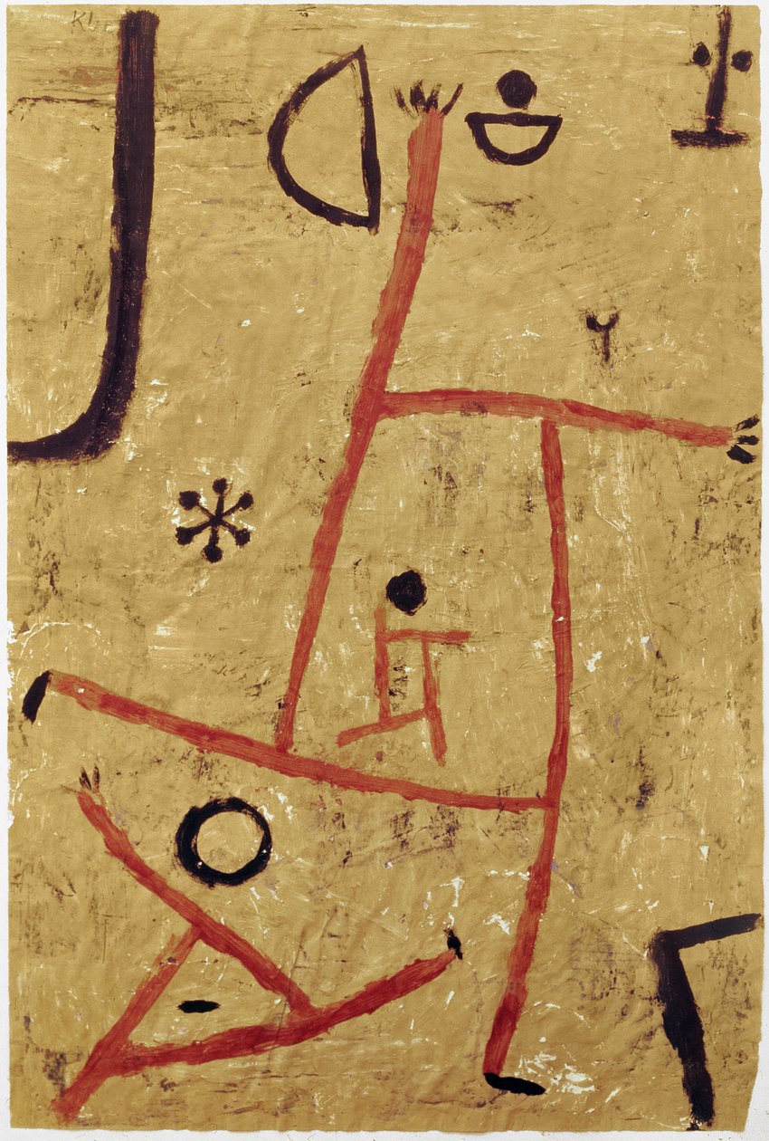 Met Bijzondere Hoofden door Paul Klee