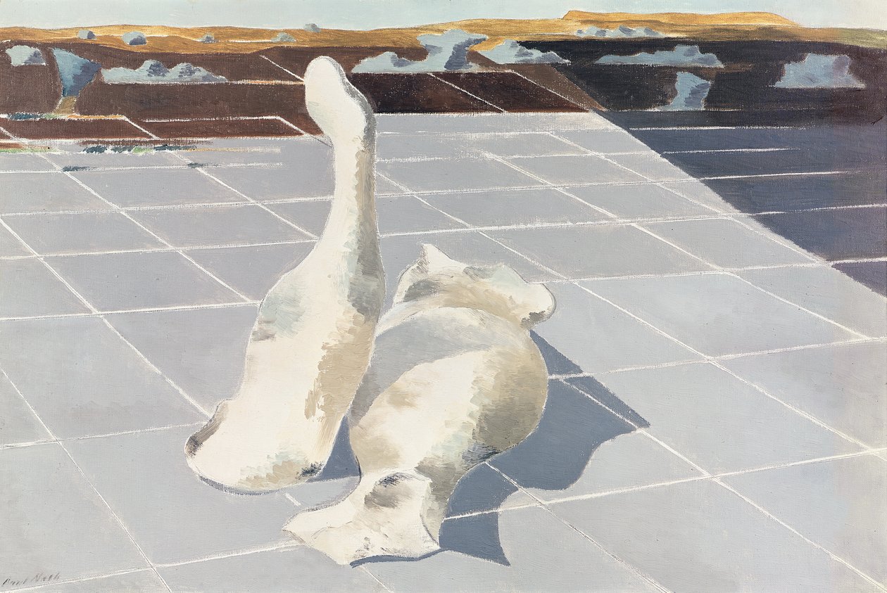 Ontmoeting in de Middag door Paul Nash