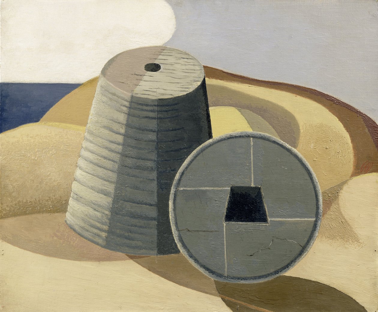 Minerale Objecten door Paul Nash