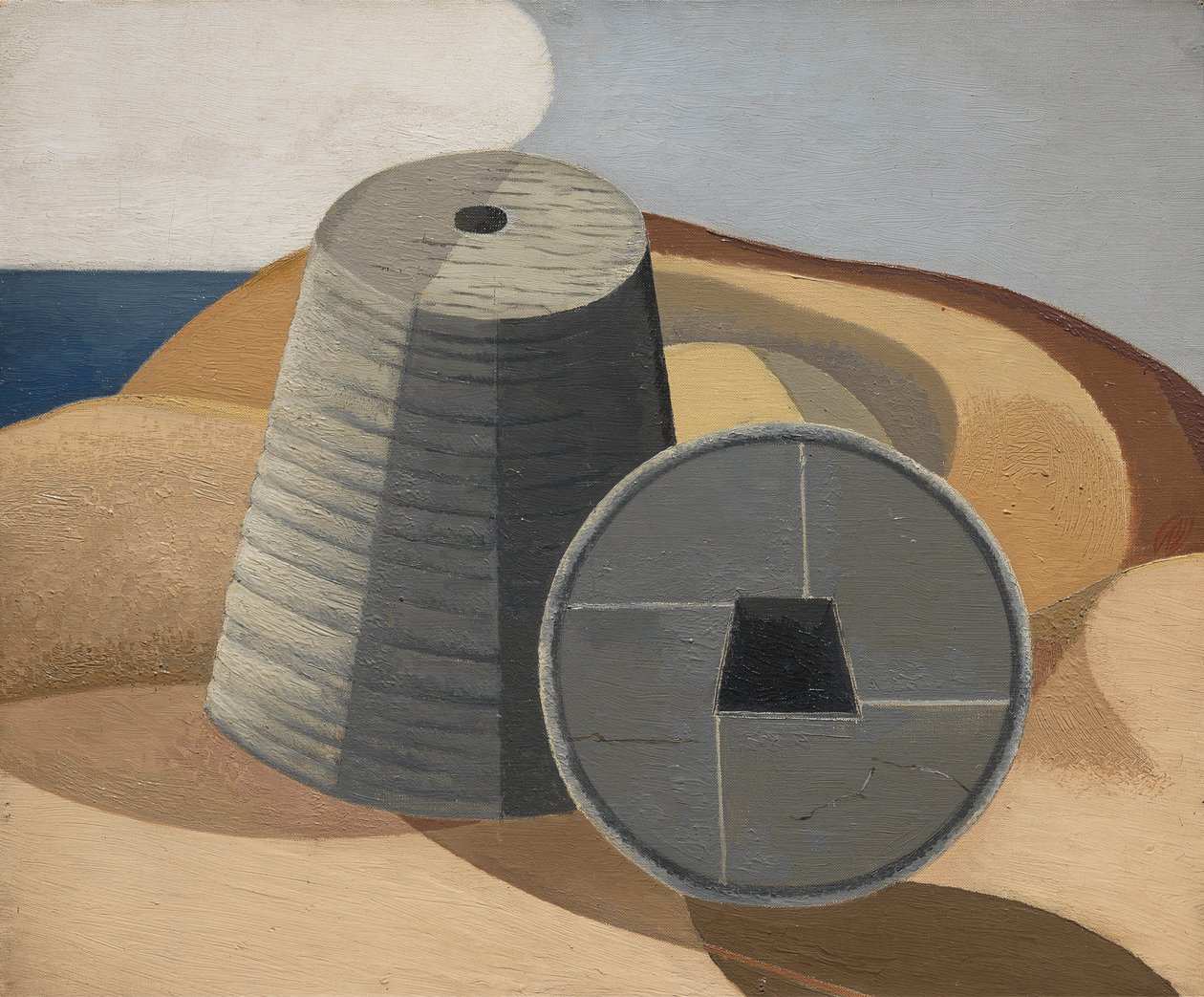 Minerale objecten door Paul Nash