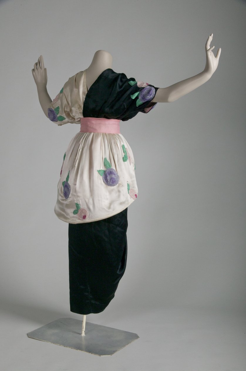 Sorbet avondjurk door Paul Poiret