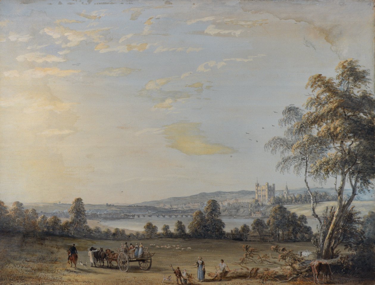 Rochester door Paul Sandby