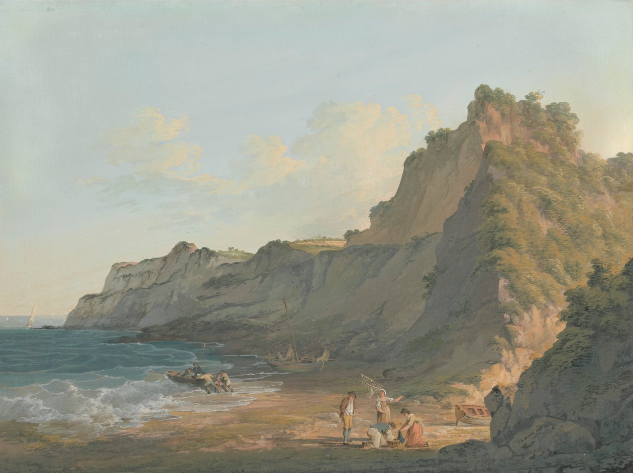 Shanklin Chine, Isle of Wight door Paul Sandby Munn