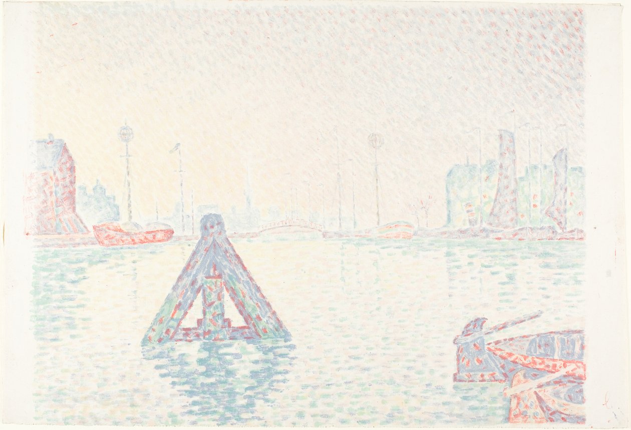 In Nederland - De Boei door Paul Signac