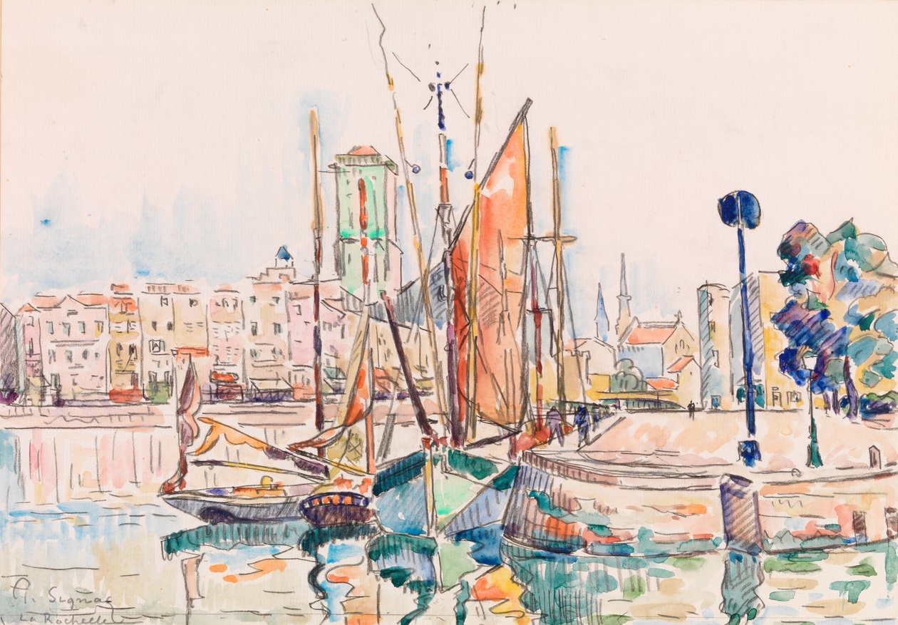 La Rochelle door Paul Signac